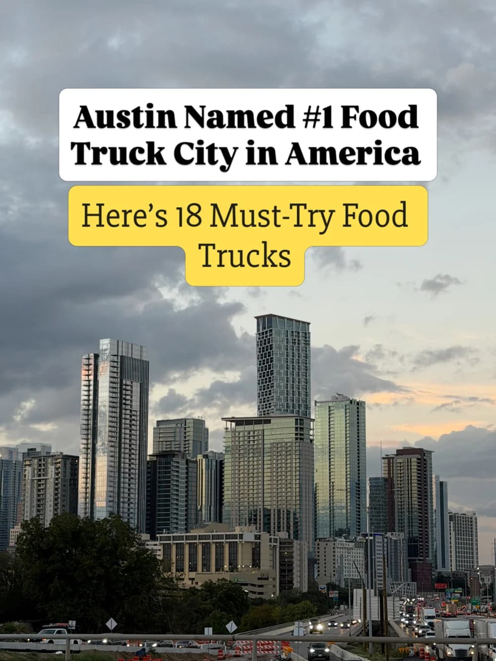 Published Weekly ATX cover for Austin’s food truck scene